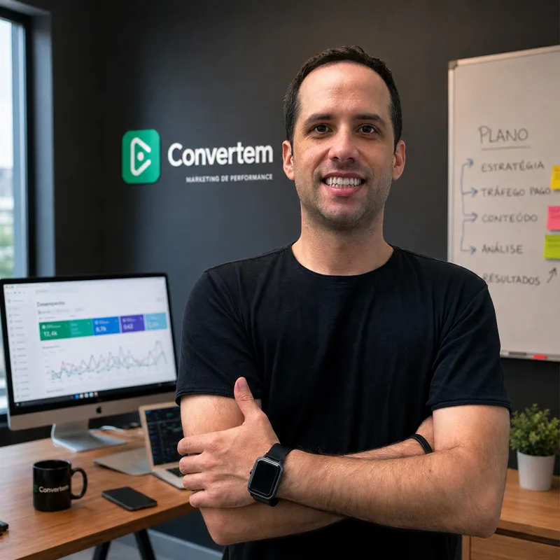 Matheus Heldt, fundador da Convertem Marketing Digital